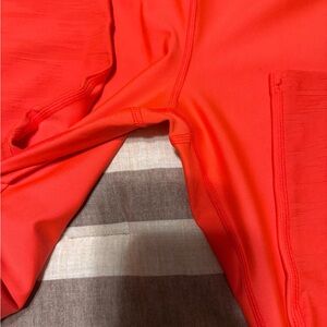 Under Armour Bold Red Compression Leggings